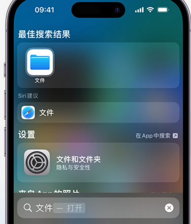 文县apple维修中心分享iPhone文件应用中存储和找到下载文件 