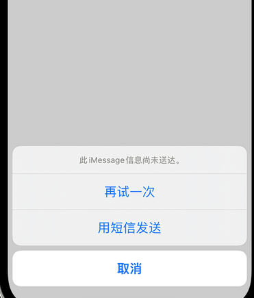 文县apple维修iPhone上无法正常发送iMessage信息